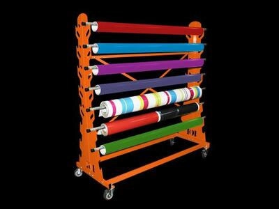 Mondo Mobile Rack Holds up to 16 rolls